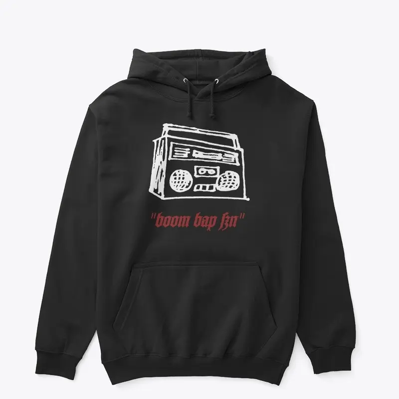 "Boom Bap SZN" Black Hoodie